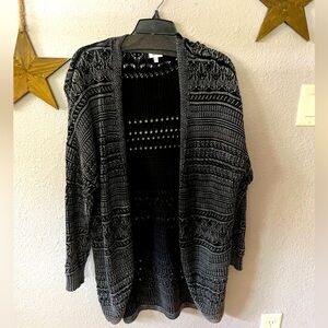 BKE cable knit cardigan